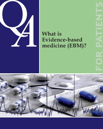 Evidence-based medicine (EBM)