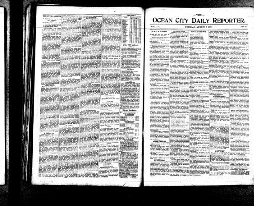 Aug 1897 - On-Line Newspaper Archives of Ocean City