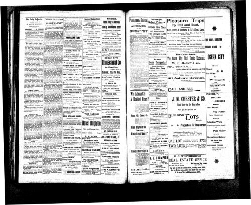 Aug 1897 - On-Line Newspaper Archives of Ocean City