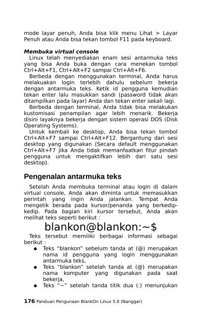 Dokumentasi BlankOn 5 (Nanggar)