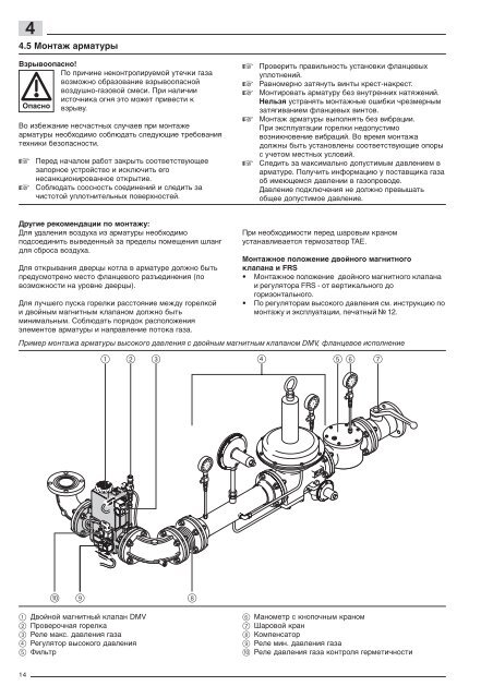 Газовые горелки Weishaupt WM-G20/2-A / ZM