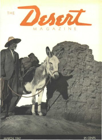 194703-DesertMagazin.. - Desert Magazine of the Southwest