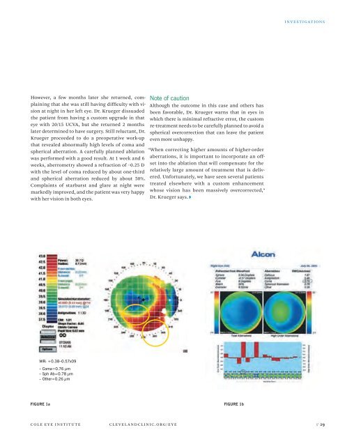 Ophthalmology Update - Cleveland Clinic