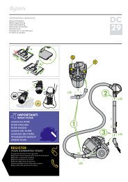 Téléchargez le mode d'emploi - Dyson