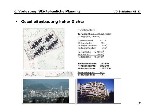 Städtebauliche Planung VO Städtebau SS 13 - lamp.tugraz.at
