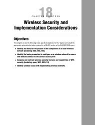 Wireless Security and Implementation Considerations - The Cisco ...