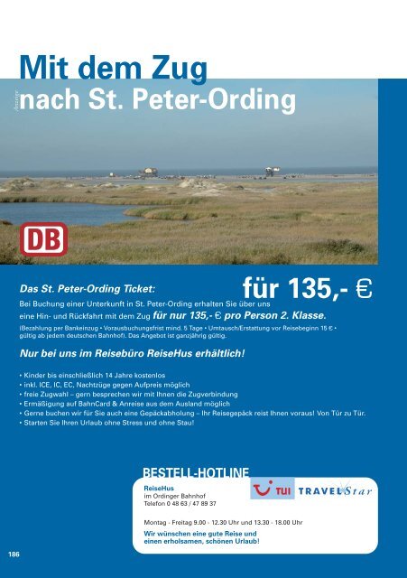 Urlaubsplaner 2013 - St. Peter-Ording
