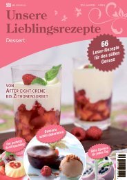 Unsere Lieblingsrezepte - Dessert - MSO Medien-Service