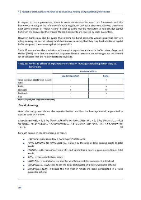 3 Issuing costs of state guaranteed bonds - Financial Risk and ...