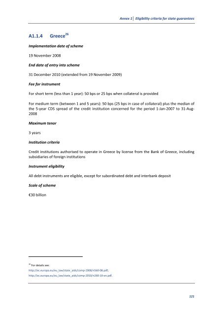 3 Issuing costs of state guaranteed bonds - Financial Risk and ...