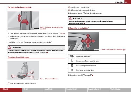 ŠkodaFabia KÄYTTÖOHJEET - Media Portal - Škoda Auto