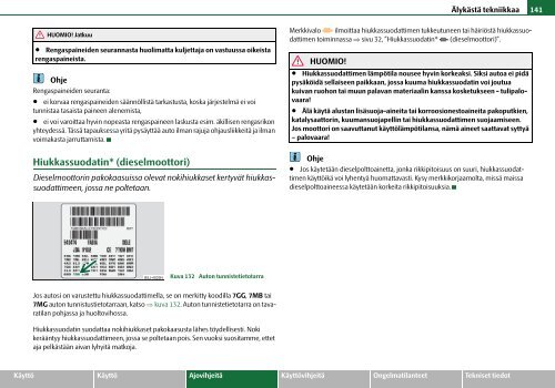 ŠkodaFabia KÄYTTÖOHJEET - Media Portal - Škoda Auto