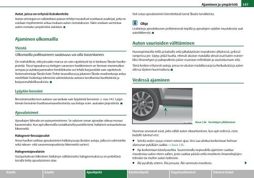 ŠkodaFabia KÄYTTÖOHJEET - Media Portal - Škoda Auto