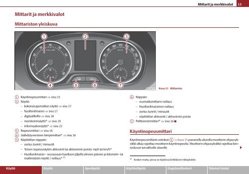 ŠkodaFabia KÄYTTÖOHJEET - Media Portal - Škoda Auto