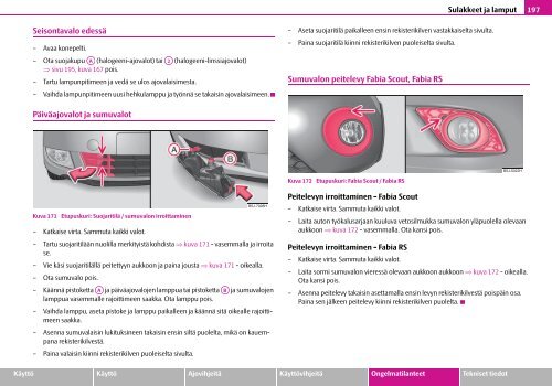 ŠkodaFabia KÄYTTÖOHJEET - Media Portal - Škoda Auto