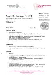 Protokoll der Sitzung vom 17.04.2012 - Fachschaftrat Medizin ...