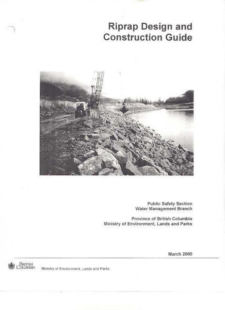 Riprap Design and Construction Guide - the BIEAP and FREMP ...