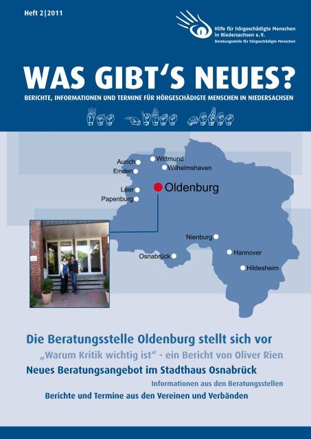 Was gibt's Neues? - Sozialdienst für hörgeschädigte Menschen in ...