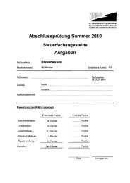 Abschlussprüfung Sommer 2010 Aufgaben