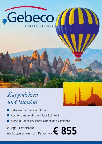 Kappadokien und Istanbul - TUI ReiseCenter