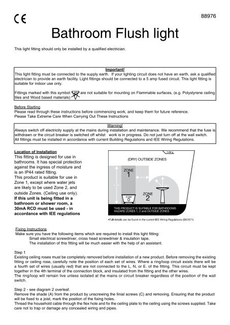 Bathroom Flush Light Free Instruction Manuals Com