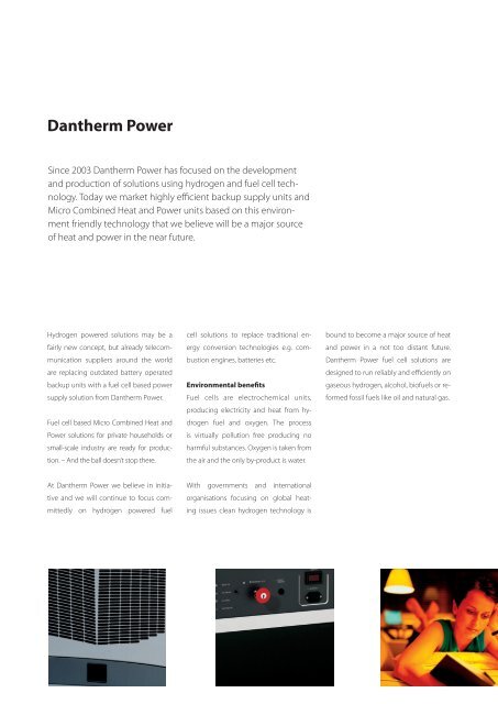 Dantherm Power - Fuel Cell Markets