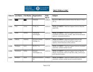 2012 FOIA Log (PDF) - FLETC