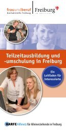 Teilzeitausbildung und -umschulung in Freiburg - Kontaktstelle Frau ...