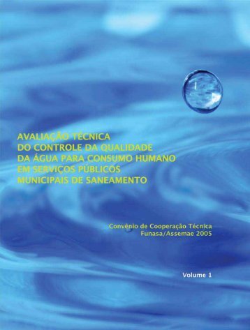 Capa Volume 1 - Funasa