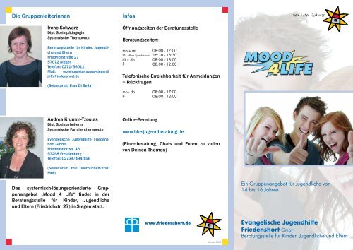 Evangelische Jugendhilfe Friedenshort GmbH Infos Die ...