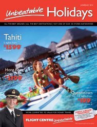 Tahiti - Flight Centre NZ
