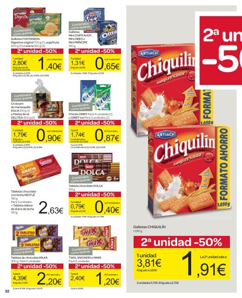 2a unidad -50% - Carrefour