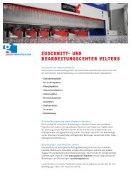 Zuschnitt- unD BEARBEitungscEntER ViltERs - Gasser ...