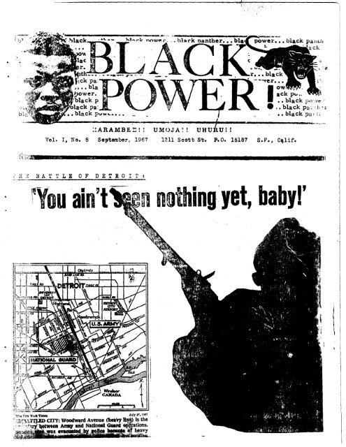 Black Panther Party of Northern California - Freedom Archives
