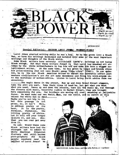 Black Panther Party of Northern California - Freedom Archives