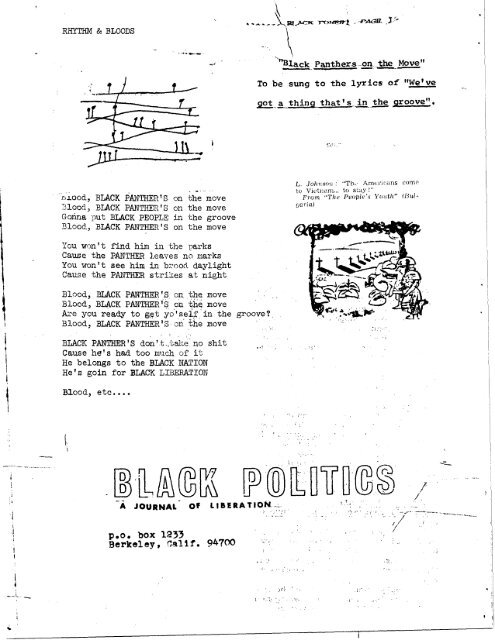 Black Panther Party of Northern California - Freedom Archives