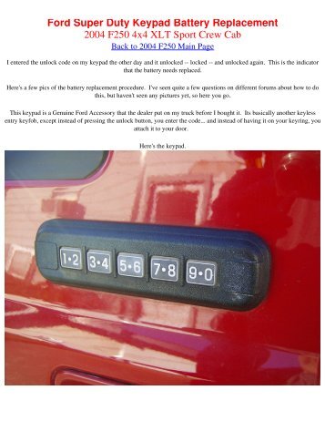 2004 Ford f250 batteries #6