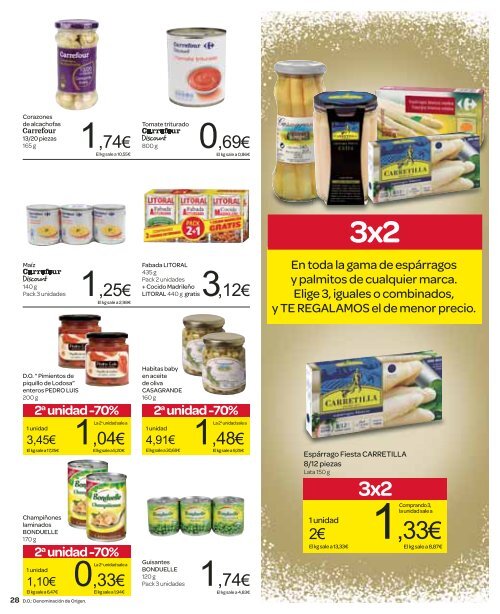 2a unidad -70% - Carrefour