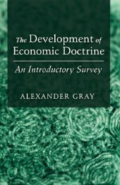 The Development of Economic Doctrine - Ludwig von Mises Institute