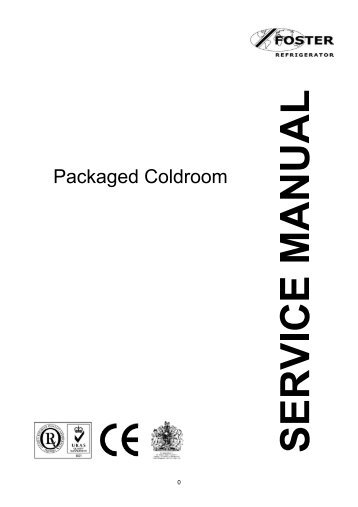 Service Manual - Coldroom