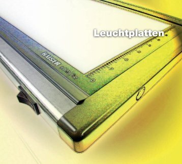 Leuchtplatten - Kaiser Fototechnik