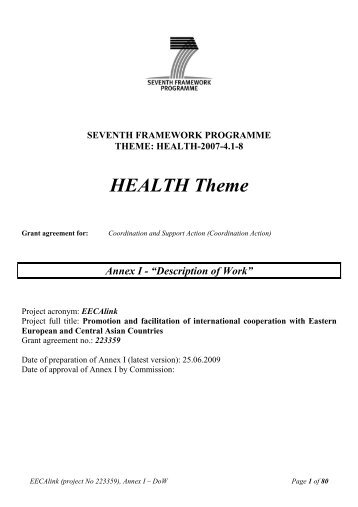 HEALTH Theme