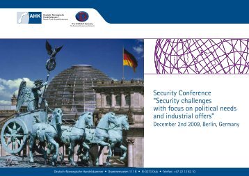 Security Conference “Security challenges with focus on ... - FSi