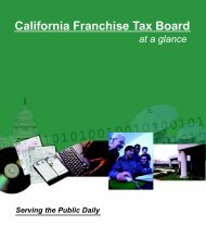 California Franchise Tax Board