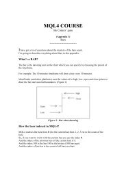 MQL4 COURSE - Financnik.cz