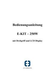 Panasonic Mittelmotor Technisches Handbuch
