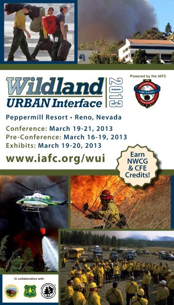 Wildland-Urban Interface 2013 - The Global Fire Monitoring Center