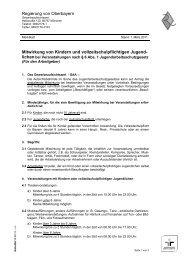 Merkblatt zur Mitwirkung von Kindern und vollzeitschulpflichtigen ...