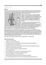 Überpronation - fisch im Schuh