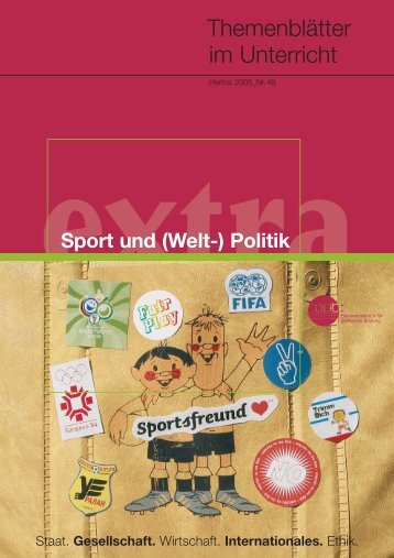 Sport und (Welt-)Politik - Bundeszentrale für politische Bildung